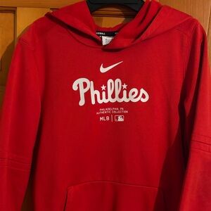 Nike Red Philadelphia Phillies Pullover Hoodie